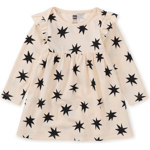 Tea Collection Cream and Black Star Dress